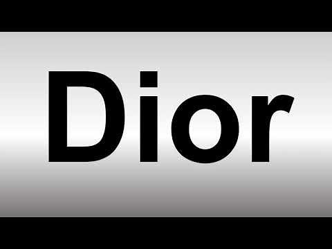 How to Pronounce Dior