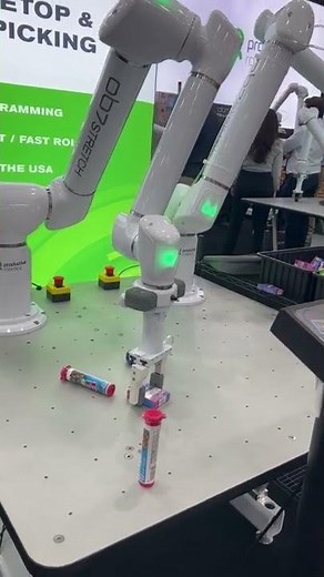 Productive Robots OB7 Stretch with Vision Demo (at Automate 2022)
