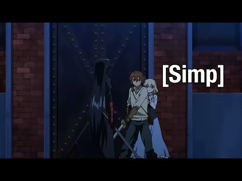 This is the biggest simp in anime...