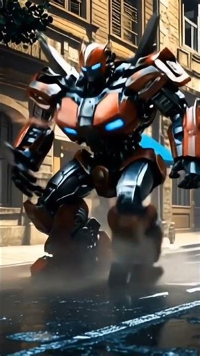 Mobil Berubah Jadi Robot Tempur Epik 🔥 | Transformasi Keren! #ai #tranformers