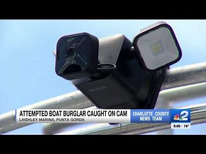 Caught on camera: Punta Gorda man defecates on dock after burglarizing boat