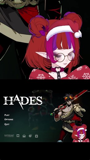 the hades menu screen is so funny