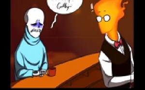 【undertale】喝醉了的gaster   Drunk Gaster 中文字幕