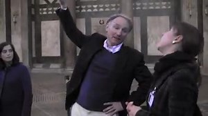 The Enhanced Illustrated E-Book of Inferno is filled with special features, like this behind-the-scenes video of Dan exploring the Baptistery of San Giovanni. | Dan Brown