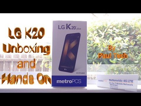 LG K20 Plus Unboxing and Hands-On