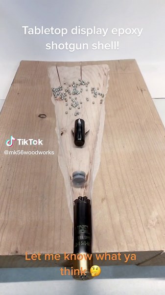 Epoxy Coffee Table Top Tutorial with Shotgun Shells