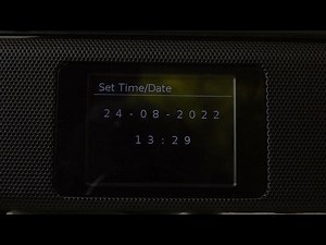 Grundig DSB 980 - How To Set Up Time & Date Settings