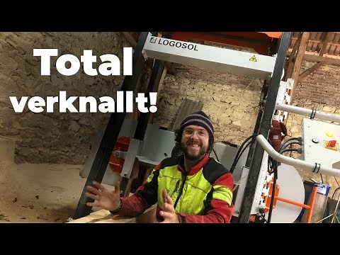 Warum ich meine Blockbandsäge Logosol B751 Pro liebe | Arbeit im Sägewerk | Husqvarna 550 XP Mark 2