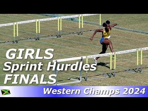 Habiba HARRIS | STETHS | Daynea COLSTOCK | Gabrielle BYRD | Hurdles Finals | Western Champs 2024