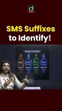 SMS Suffixes to Identify | Word Formation Tricks #DrishtiTeachingExam #Shorts