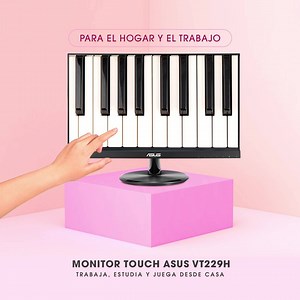 7.3K views | Descubre un mundo de posibilidades con el monitor táctil ASUS VT229H. Ideal para el trabajo, estudio y el entretenimiento en casa y empresas. 10 puntos táctiles, panel IPS, Flicker free, Low Blue Light, HDMI. | ASUS | Facebook