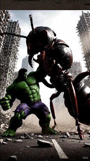 Hulk vs Giant Ant 🐜 | Epic Battle of Strength and Rage!"