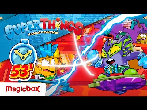 ⚡SUPERTHINGS EPISODES⚡ Power Machines (COMPLETE SEASON) 💥| CARTOON SERIES for KIDS