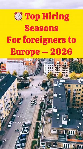 ⏰ Top Hiring Seasons in Europe – 2026 Timing can make a huge difference when applying for jobs abroad! 🇩🇪 Germany – Jan–Mar & Sept–Nov (IT, Engineering, Healthcare) 🇵🇱 Poland – Feb–May & Aug–Oct (Factory, Logistics, IT) 🇵🇹 Portugal – Mar–Jun & Sept–Nov (Hospitality, Construction) 🇨🇿 Czech Republic – Apr–Jul & Sept–Nov (Production & Technical Roles) 🇳🇱 Netherlands – Jan–Apr & Aug–Dec (Logistics, IT, Warehouse) ✅ Update your European-style Resume (link in bio) 📞 Need help applying at th