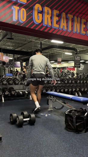 Advanced Single Leg Dumbbell RDL Variation for Balance and Strength