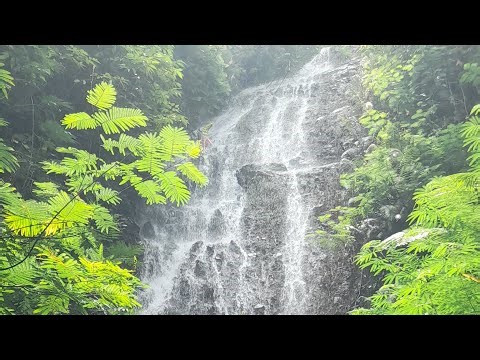 Sound of a natural waterfall