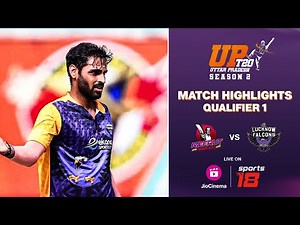 Match Highlights | Meerut Mavericks vs Lucknow Falcons | UP T20 | JioCinema & Sports18