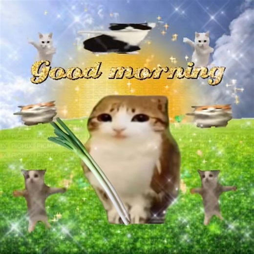 1.2K views | ☀️☀️GOOD MORNING!!!⭐ make your cat sing at...