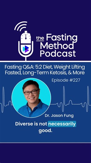 Fasting is never one-size-fits-all. Dr. Fung encourages flexibility with methods like the 5:2 diet, reminding listeners that bio-individual responses matter more than rules. Some thrive on full fast days; others do better with light nourishment. 🎧 Tune in for Dr. Fung’s take on adapting fasting methods to your lifestyle. https://www.thefastingmethod.com/podcasts/ 🤝 Join The Fasting Method Community and fast smarter, not harder. https://www.thefastingmethod.com/community/ | The Fasting Method