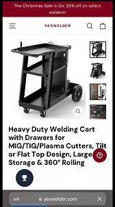 Every welder wants this 👀 🔥 𝐃𝐨𝐧'𝐭 𝐦𝐢𝐬𝐬 𝐨𝐮𝐫 𝐂𝐡𝐫𝐢𝐬𝐭𝐦𝐚𝐬 𝟐𝟓% 𝐎𝐅𝐅! 🔧 𝗟𝗼𝘃𝗲 𝘄𝗲𝗹𝗱𝗶𝗻𝗴? 𝗛𝗶𝘁 𝘁𝗵𝗮𝘁 𝗳𝗼𝗹𝗹𝗼𝘄 𝗯𝘂𝘁𝘁𝗼𝗻 𝗮𝗻𝗱 𝗷𝗼𝗶𝗻 𝘂𝘀 𝗳𝗼𝗿 𝘁𝗶𝗽𝘀, 𝘁𝗼𝗼𝗹𝘀, 𝗮𝗻𝗱 𝗮𝘄𝗲𝘀𝗼𝗺𝗲 𝘄𝗲𝗹𝗱𝘀! 🔥 #yeswelder #weld #welding #weldinglife #welder #welderslife #bluecollar #tradesman #christmas #sale #weldingmachine #weldinggear #migwelding #migwelder #tigwelding #tigwelder #stickwelding #stickwelder | YesWelder