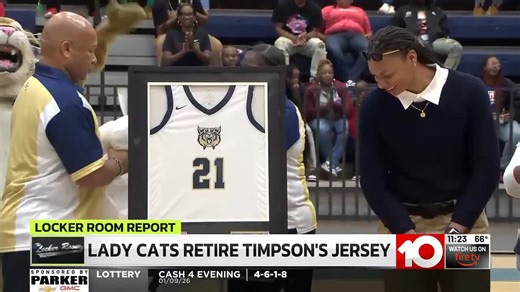 Early County retires Makayla Timpson’s jersey