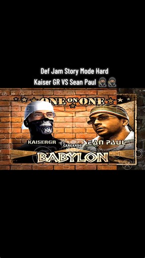 Def Jam Story Mode Hard: Kaiser GR vs Sean Paul