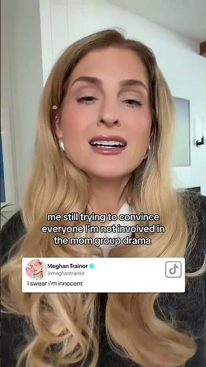 When it comes to that mom group drama, Meghan Trainor is saying nah to the ah to the, no, no, no.