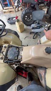 This old girl Honda 300 came in after sitting for quite some time! Charged the battery, replaced rotted fuel line, and cleaned carburetor! She’s back good as new! | Craig’s Powersports LLC