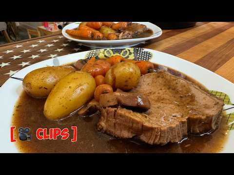Taste Test: Brits Try Instant Pot Pot Roast for the First Time! 🇺🇸🥩⚡ | Too Good to Be This Easy?!