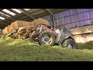 Silage 23 PITWORK Massey 399 Whistling TURBO Skilled operator2 30th May 2023