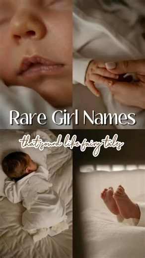 B A B Y N A M E S on Instagram: "Rare Girl Names 🧚 #babynames #babynamesuggestions #namesuggestions #babynameideas #girlnames"