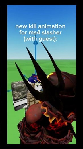 New kill animation for Milestone 4 Slasher (with guest) be like | #roblox #forsaken