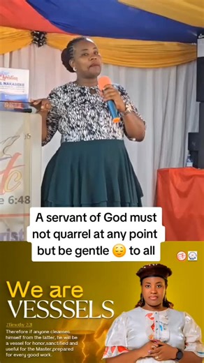 54 reactions | A servant of God must not quarrel at any point but be gentle  to all | Favour Senfuma | Facebook