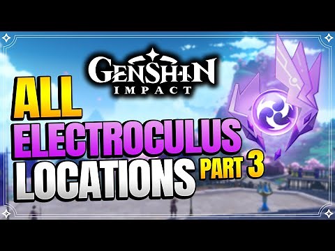 Tsurumi Island - ALL Electroculus Locations Part 3 |【Genshin Impact】