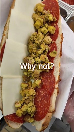 Subway POV Pizza Sub With Festive Stuffing