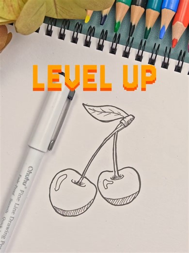Master Cherry Drawings with This Step-by-Step Tutorial