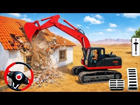 🚨🚧 New City Road Construction Simulator - Construction Games- JCB Game - Android Gameplay