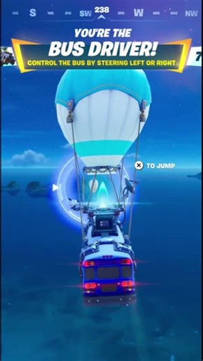 I'm driving the battle bus!#fortnite