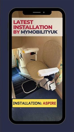 🌟 Successful MyMob Synergy Straight Stairlift Installation in Nottingham! 🌟