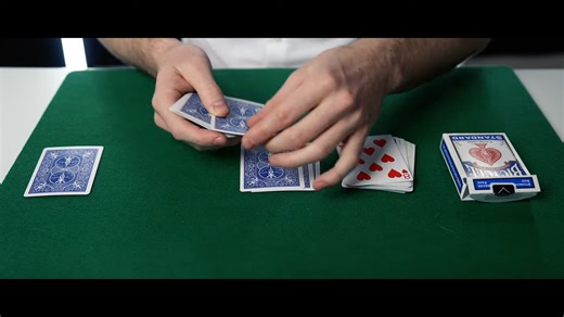 The easiest card trick on the table ends with a detail no one expects