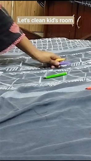 Quick Kids Room Cleaning | Home with Asma#short