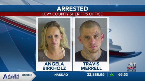 Couple arrested after leading authorities on chase with teen in car, Levy County deputies say