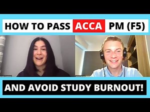 ⭐️ HOW TO PASS ACCA PM (F5) WITH 71% AND TO AVOID STUDY BURNOUT! ⭐️ | ACCA Performance Management |
