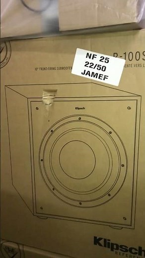 KLIPSCH R100SW ACTIVE SUBWOOFER