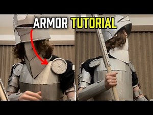 How To Make Cardboard Knight Armor | DIY Armor Rondels