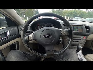 How to Turn On or Off Traction Control in Subaru Outback III (...