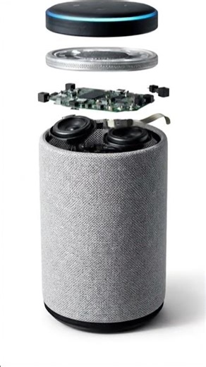 The Anatomy of Alexa: Inside the Amazon Echo (Exploded View) 🛠️