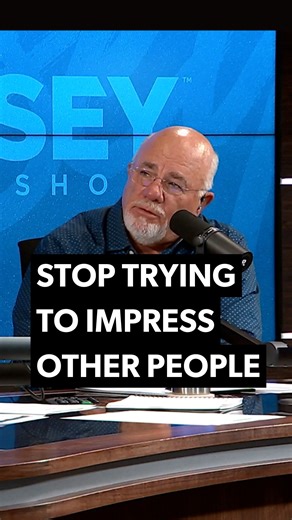 The moment you stop caring what other people think is the moment you start making progress. Trying to impress your broke friends will keep you broke too. That’s how people end up with a car payment bigger than their mortgage and no money in the bank. If you want to win, you have to tune out the noise. Get on a budget. Pay off the debt. Build real wealth. You can LOOK rich now, or you can BE rich later. And when later comes, you’ll still be driving the nice car. But you'll actually own it instead