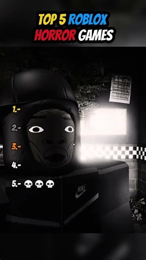 TOP 5 ROBLOX HORROR GAMES 👻🎮