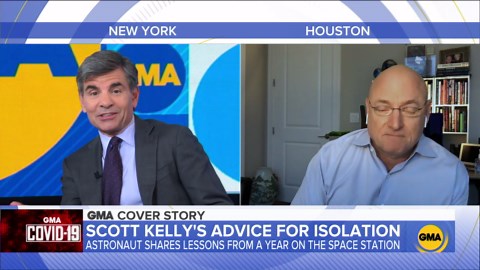 NASA astronaut Scott Kelly shares his tips for getting through self-isolation